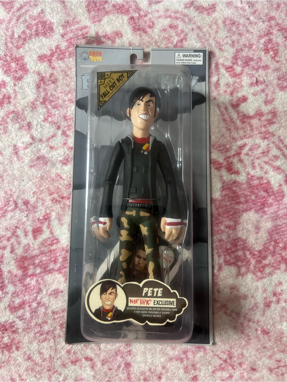 Fall Out Boy Pete Wentz figure